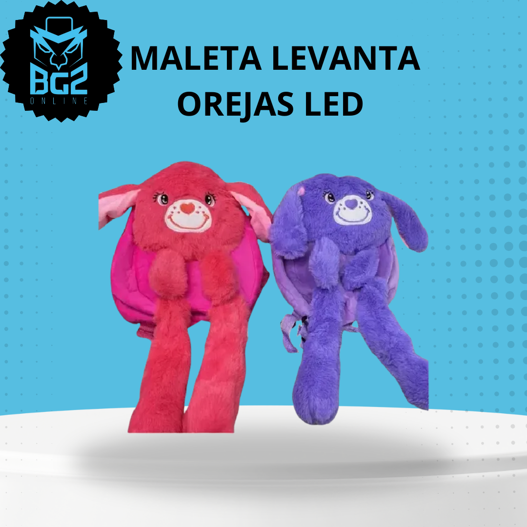 MALETA LEVANTA OREJAS LED